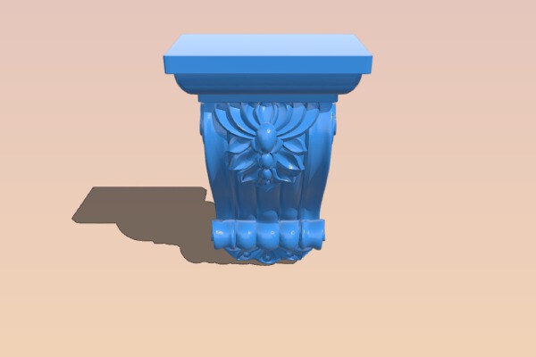 Top of the column | 3d print model