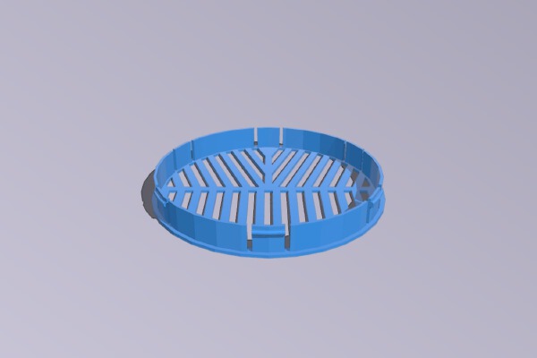 Masque de Bahtinov 80_400 | 3d print model
