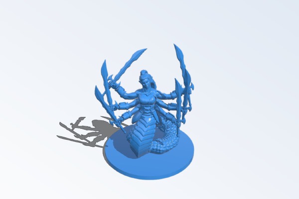 Miss Marilith | 3d print model