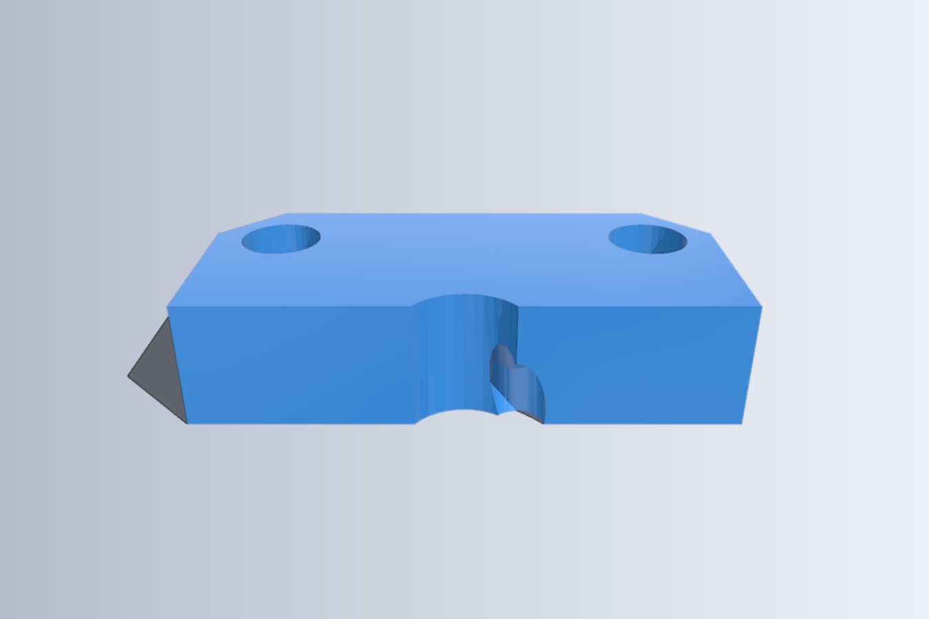 Zortrax active cooling of extruder gear