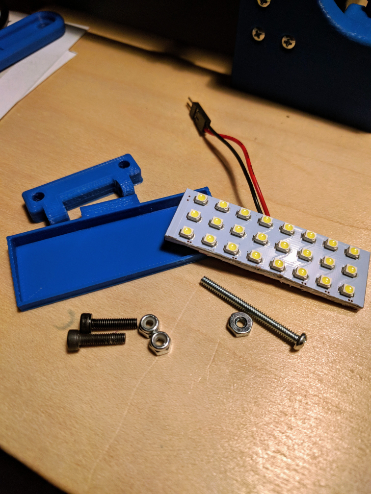 LED mount holder for Maker Select V2