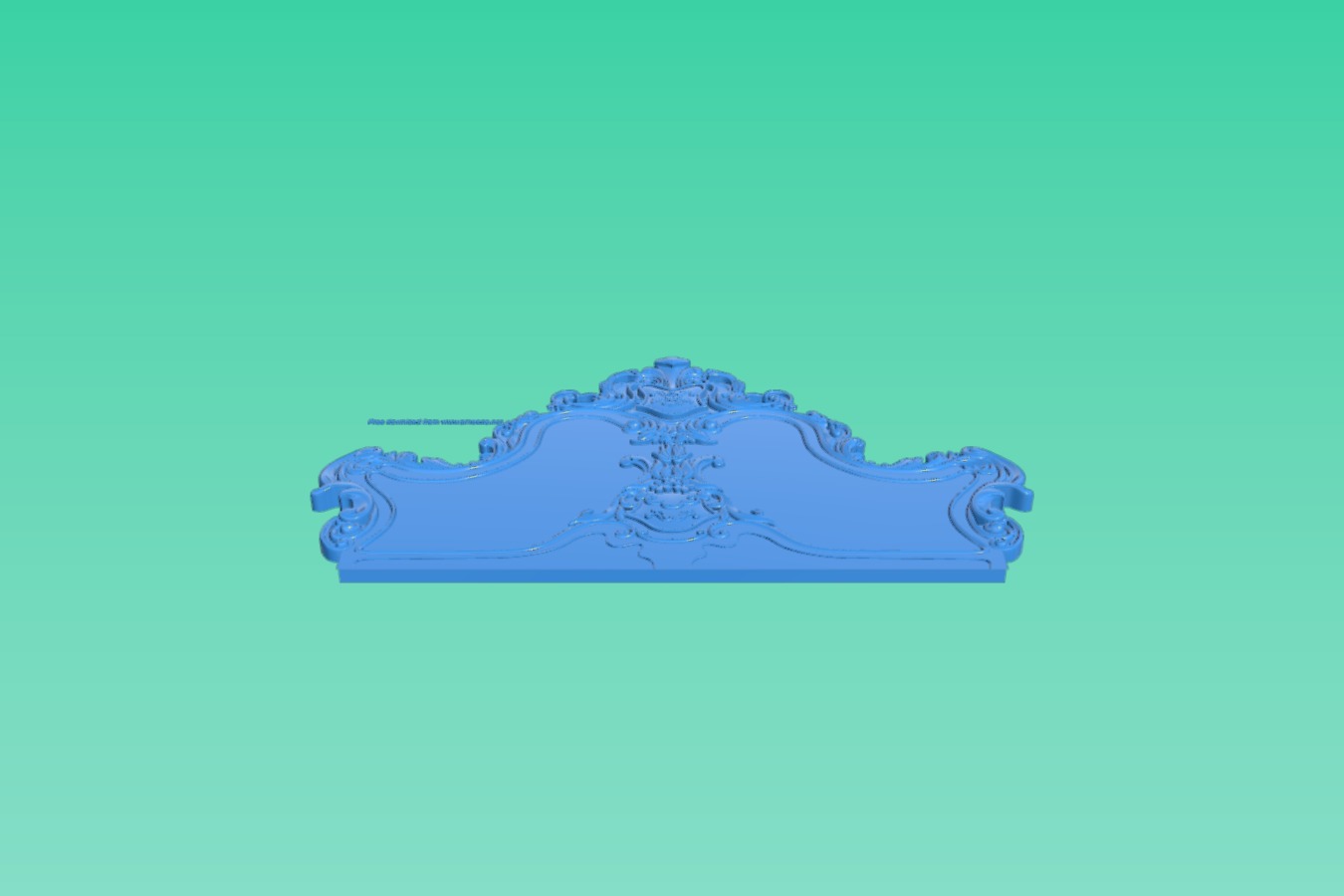 Bed frame pattern