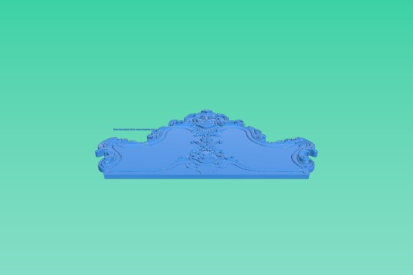 Bed frame pattern | 3d print model