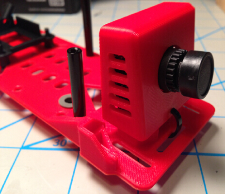 HoverShip MHQ2 FPV Cam Mount | 3d print model