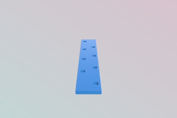 Thinner Backdrop for CEB's FABSCAN | 3d print model