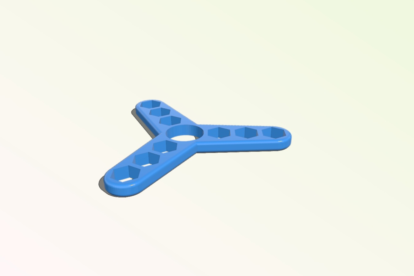 3 Rays 3 Weights Customized Very  Fidget Spinner
