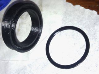 Hydraulic ram seal | 3d print model