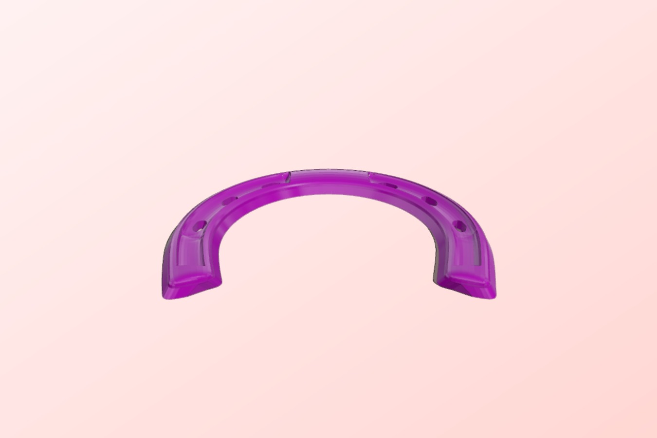 Horseshoe for horse-puppet hoof