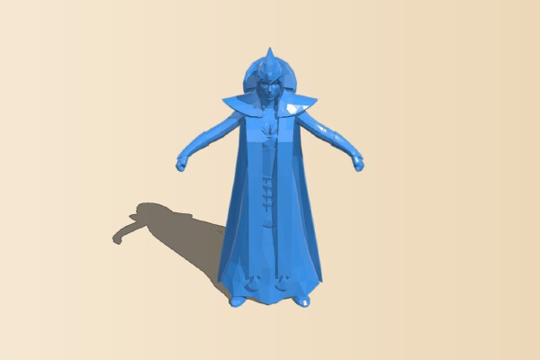 High Elf Mage - high elves - aos - tm - lp | 3d print model