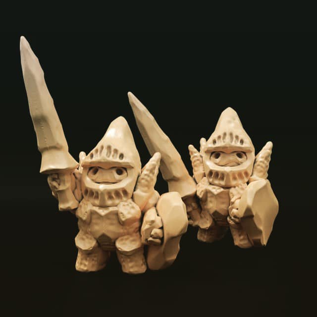 Stalagknights (28mm_32mm scale)