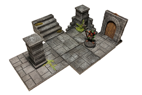 Portable Perils Tile System - base set | 3d print model