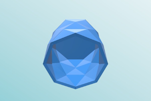 Succulent Pot - Pyramids | 3d print model