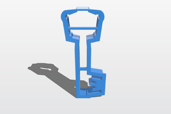 KH Keyblade Cookie Cutter | 3d print model