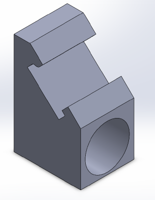 10mm Led Light Strip Thumbtack Holder | 3d print model