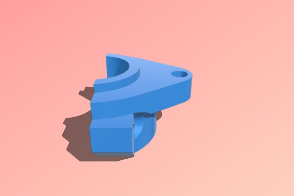 e3d v6 to 3Drag_K8200 adaptor | 3d print model