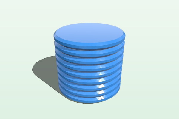 Fidget Disks | 3d print model