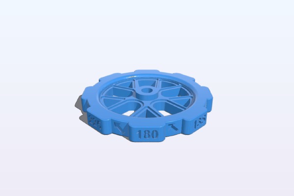 CR10 precision leveling knob Remix - MAC | 3d print model