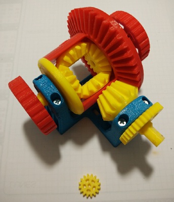 Differential Gear - Grupo Diferencial Funcional | 3d print model