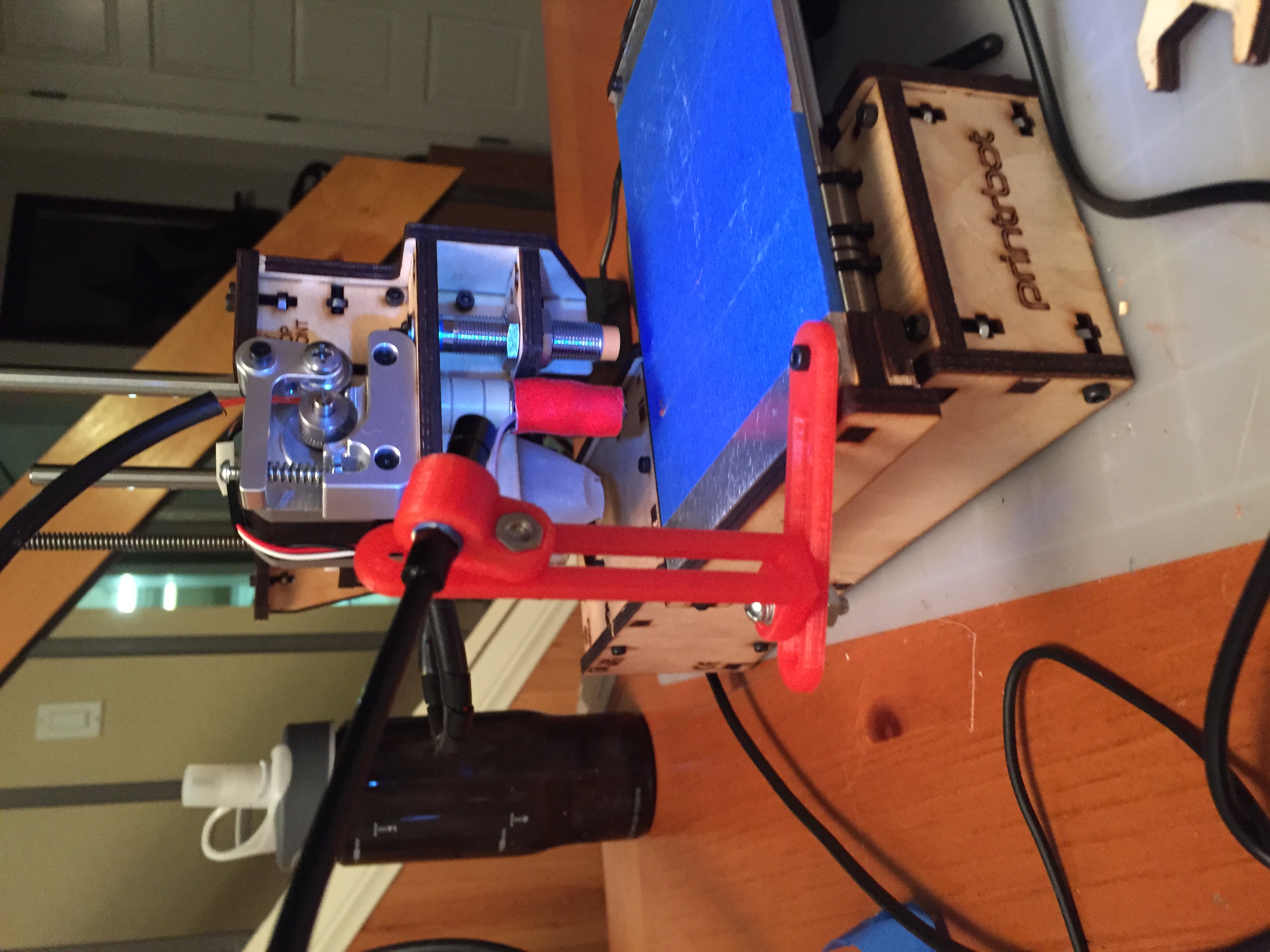 Borescope holder for Printrbot Simple