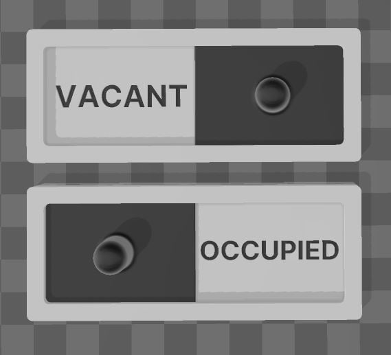 Vacant _ Occupied Sign