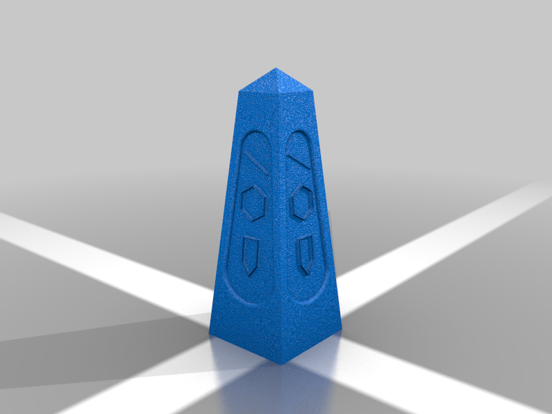 Dark Obelisk for 15_18mm War game