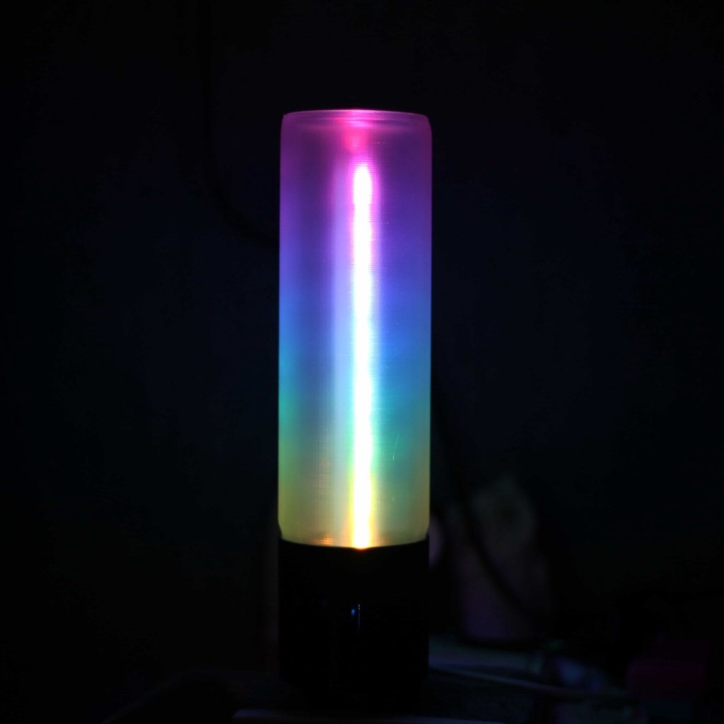 DIY WiFi RGB LED Soft Lamp