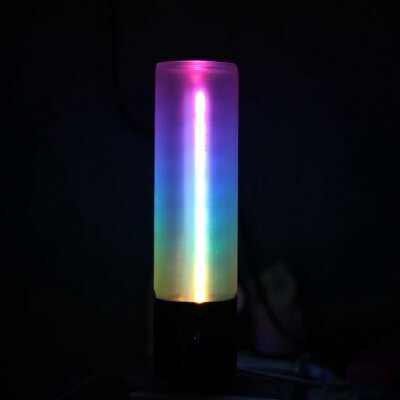 DIY WiFi RGB LED Soft Lamp | 3d print model