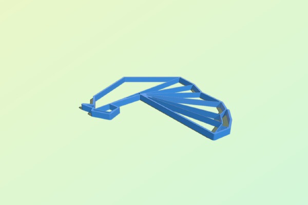 Customizable Origami Rooster | 3d print model