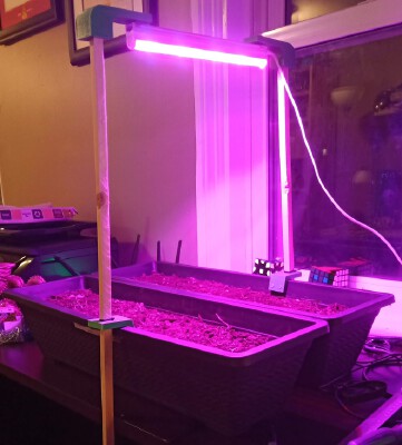 Grow light brackets | 3d print model