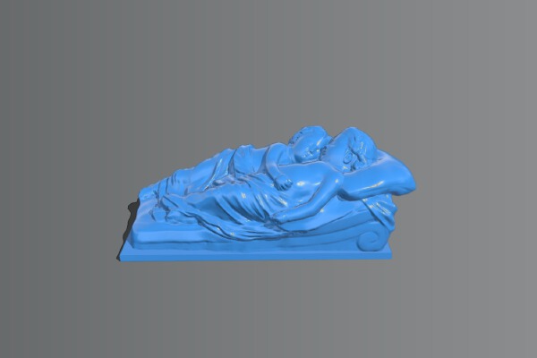 Sleeping children | 3d print model