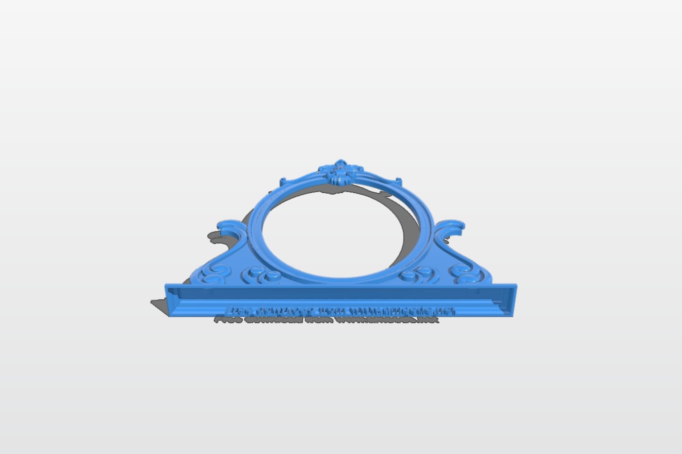 Mirror frame pattern