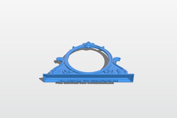 Mirror frame pattern | 3d print model