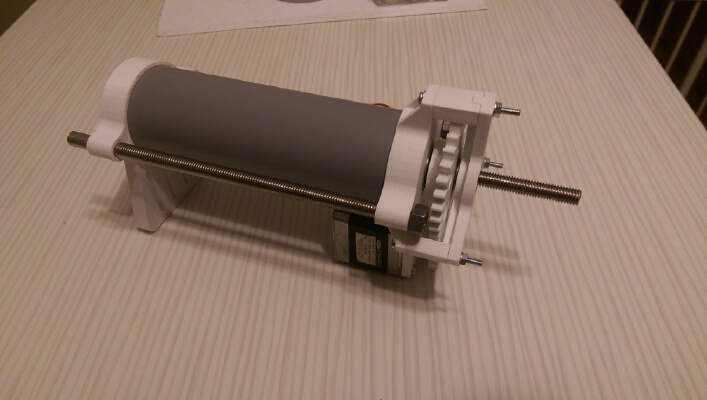 Bowden style paste extruder | 3d print model