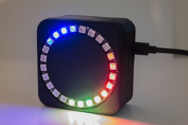 RGB LED Analog Clock | 3d print model