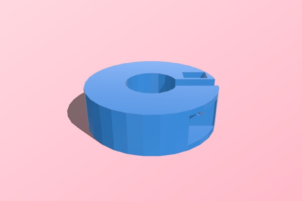Parametric Shaft Collar | 3d print model