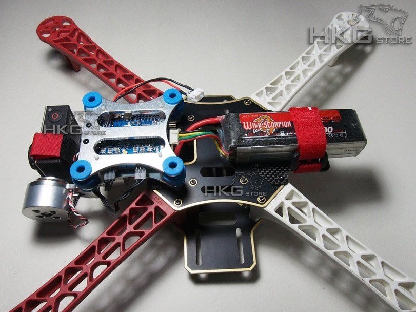 DJI F450 Flamewheel Top Plate for REVERSED Gimbal