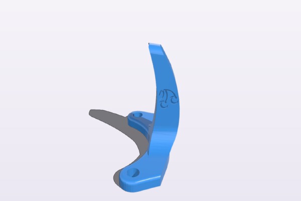 Cherrycraft Staccato_Stamina - Sharkfin Lite | 3d print model