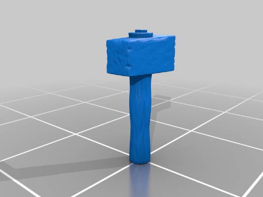 Hamma' of the undying storm | 3d print model