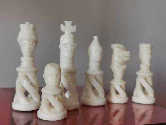 King of the Hill chess set | 3d print model