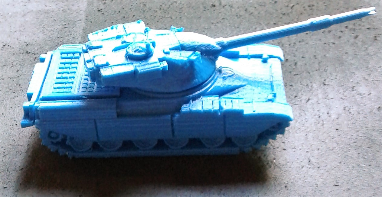 Chieftan Tank Turret Update (1:100)