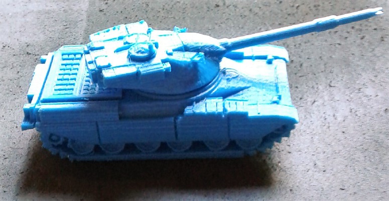 Chieftan Tank Turret Update (1:100) | 3d print model