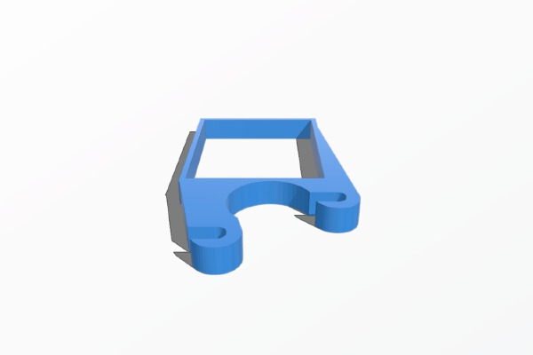 HP DL380 power supply mount for Prusa i2 | 3d print model
