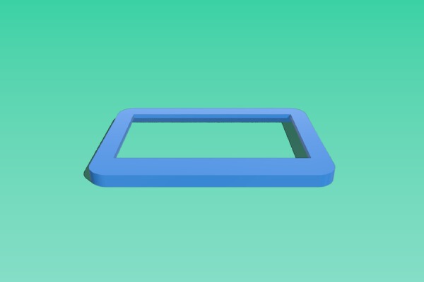 Waveshare 4.3 Screen Case | 3d print model