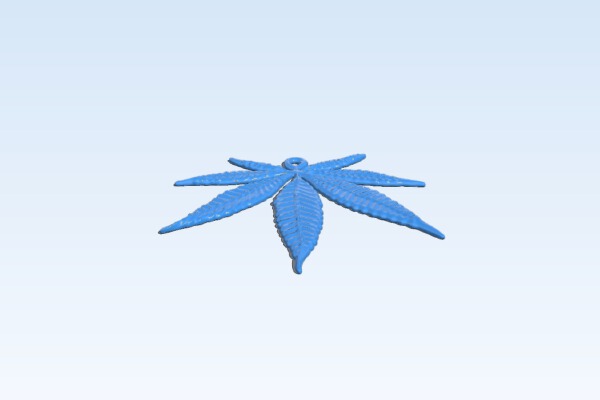 Cannabis Leaf | 3d print model