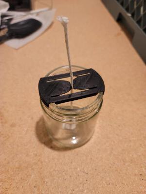 Candle Wick Holder | 3d print model