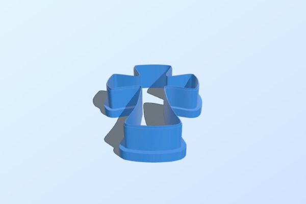 Cross Shaped Cookie Cutter | 3d print model