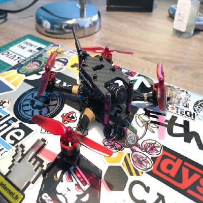 Pickle EVO : micro HD 65mm FPV quad frame | 3d print model