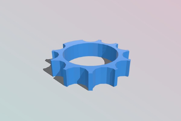 Finger Rosary Ring for Keychain (pocket chaplet, anel dezena para chaveiro, rosário ou terço) | 3d print model