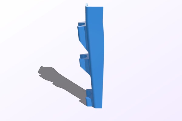 Minimalist Cetus Z Axis Brace - No Disassembly Required | 3d print model