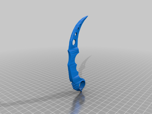 knife curve | 3d print model